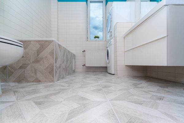 Bathroom Floor Remodeling in Anoka