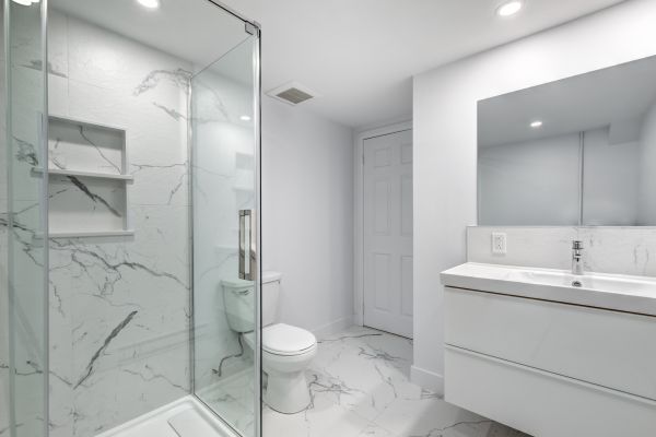 Basement Bathroom Construction in Anoka