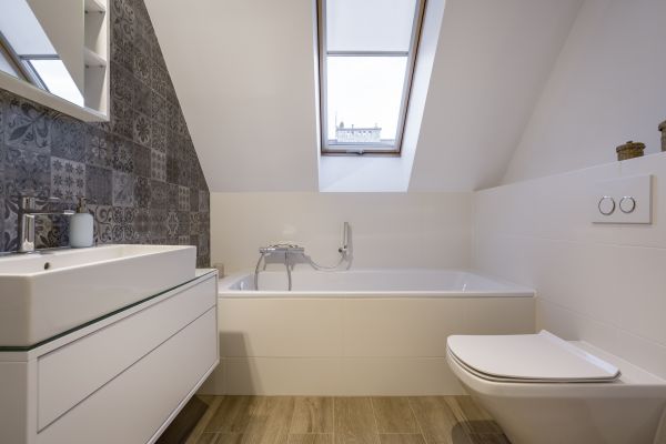 Attic Bathroom Construction in Anoka